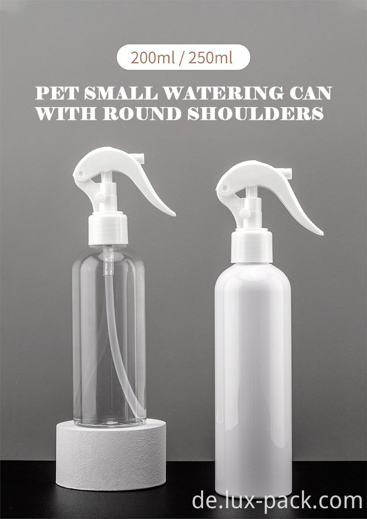 20/410 24/410 28/410 Customized Color Transparent Mini Trigger Sprayer für die Bewässerung von Blumen